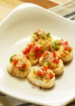 【離乳食完了期】魚と麩のピザ-レシピのメイン写真