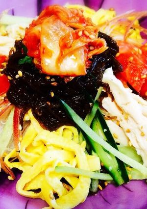 もずくDE冷やし中華-レシピのメイン写真