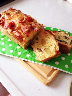 甘くてヘルシー♪HMお野菜ケークサレ♪-レシピのメイン写真