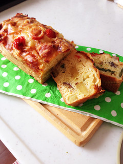 甘くてヘルシー♪HMお野菜ケークサレ♪-レシピのメイン写真