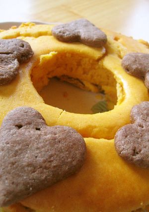 カボチャたっぷり　チーズケーキ-レシピのメイン写真