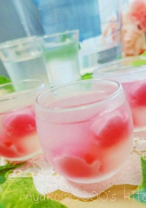 電子レンジで簡単♪ふるふる寒天ゼリー-レシピのメイン写真