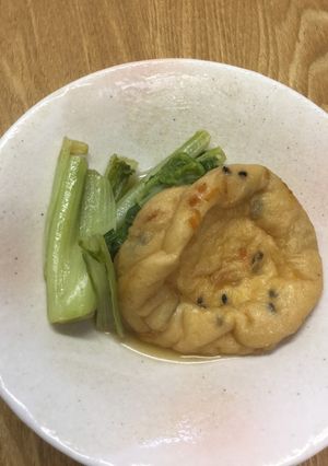 がんもとしろ菜の煮浸し-レシピのメイン写真