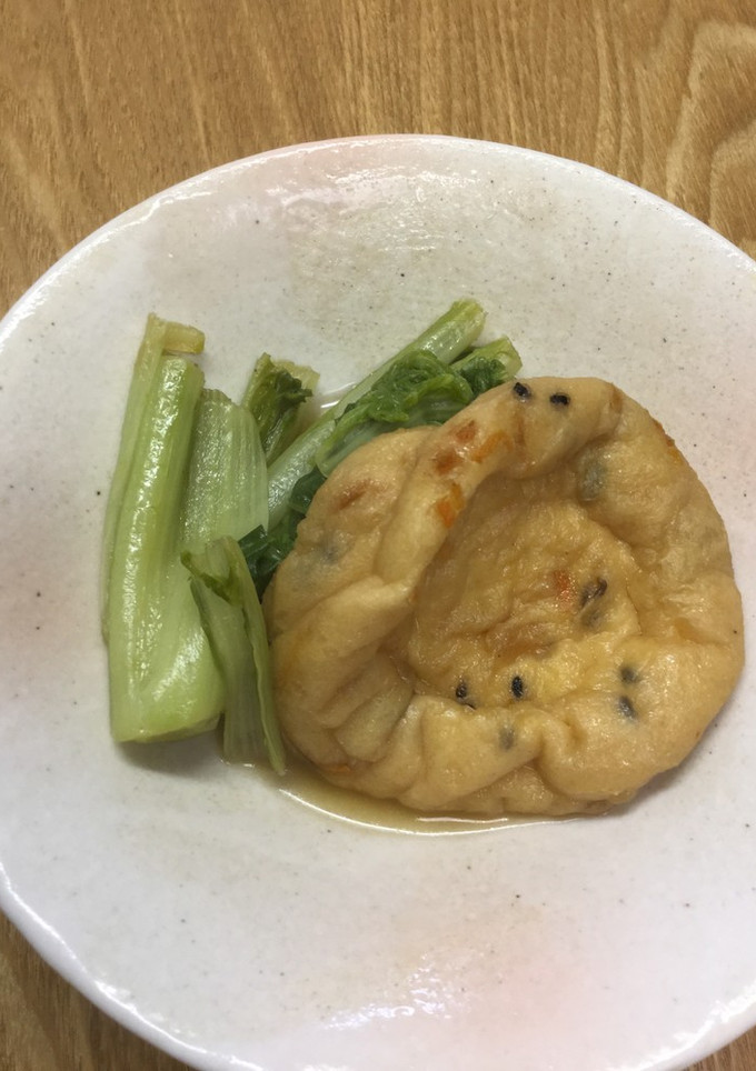 がんもとしろ菜の煮浸し-レシピのメイン写真