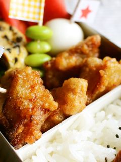 お弁当に*冷めてもしっとり柔らか♡鶏唐揚-レシピのメイン写真