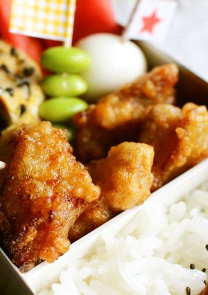 お弁当に＊冷めてもしっとり柔らか♡鶏唐揚-レシピのメイン写真