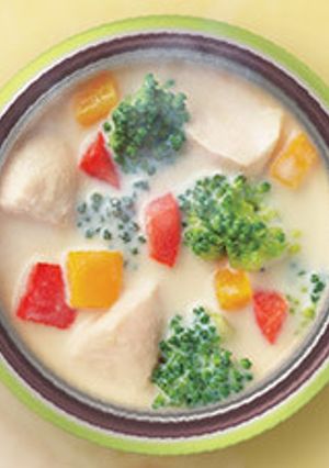 彩り野菜と豆乳スープ(260mL)-レシピのメイン写真