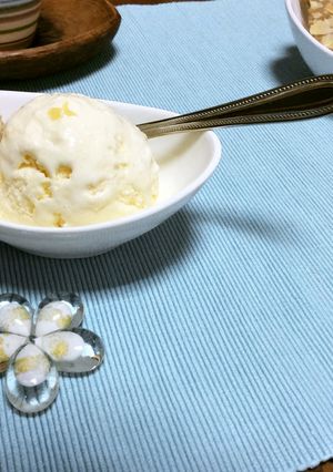 バニラアイスクリーム-レシピのメイン写真
