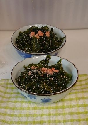 すぐ作れる１品☆タラコわかめ-レシピのメイン写真