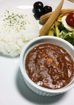 ツナとトマトのカレー-レシピのメイン写真