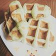 ほうれん草入りベルギーワッフル風