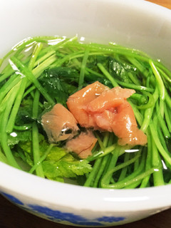 冷やし三つ葉-レシピのメイン写真