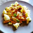 夏にぴったり☆梅豆腐パスタサラダ