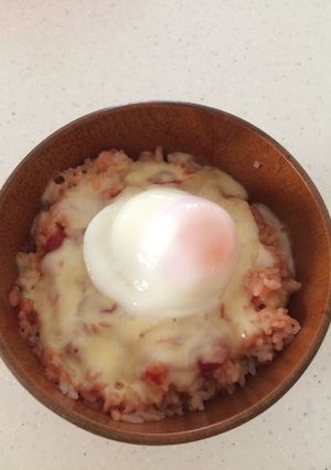 簡単オムライス???丼-レシピのメイン写真