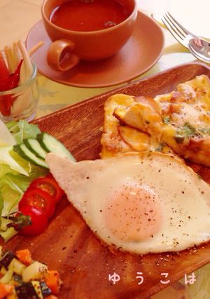 ♡クロックムッシュ風トースト♡-レシピのメイン写真