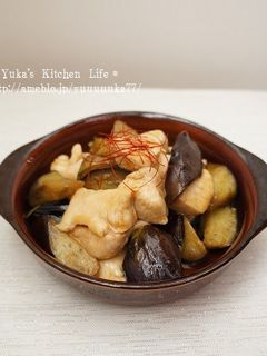 なすとプリプリ鶏むね肉のオイスター炒め-レシピのメイン写真