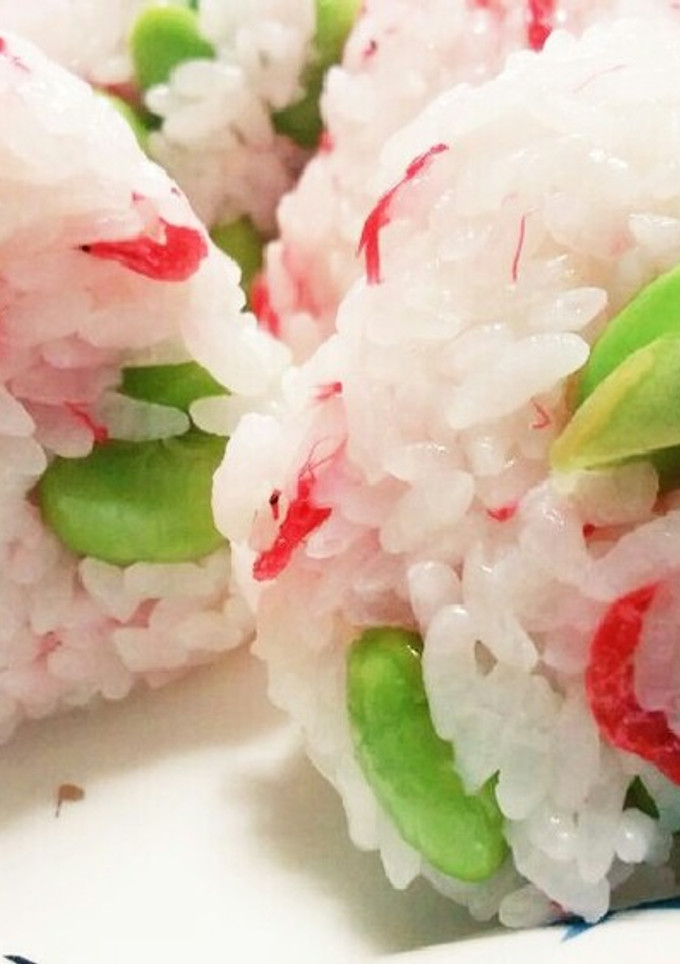 超簡単　枝豆と桜えびの混ぜご飯-レシピのメイン写真
