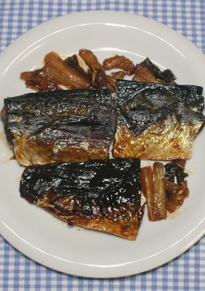 簡単☆おいしい☆サバの干物で味噌煮-レシピのメイン写真