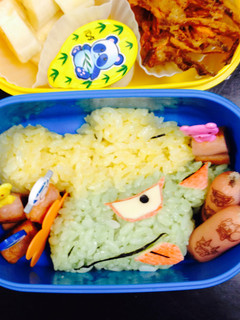 妖怪ウォッチ☆グレるりん☆キャラ弁-レシピのメイン写真
