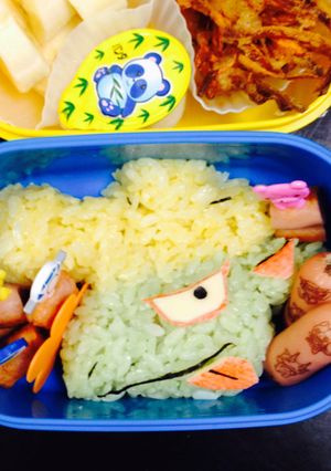 妖怪ウォッチ☆グレるりん☆キャラ弁-レシピのメイン写真