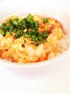 ひとりランチに☆節約玉子丼-レシピのメイン写真
