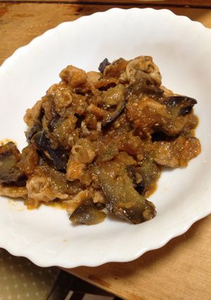 豚こまで麻婆茄子-レシピのメイン写真