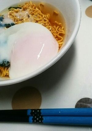 余熱調理で 温泉卵♪-レシピのメイン写真