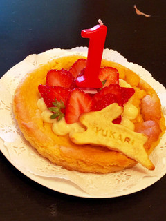 芋好き愛娘へ…1歳バースデー芋ケーキ♡-レシピのメイン写真