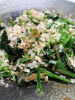 春の味!ほうれん草の新感覚おひたし-レシピのメイン写真