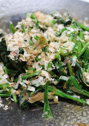 春の味！ほうれん草の新感覚おひたし-レシピのメイン写真