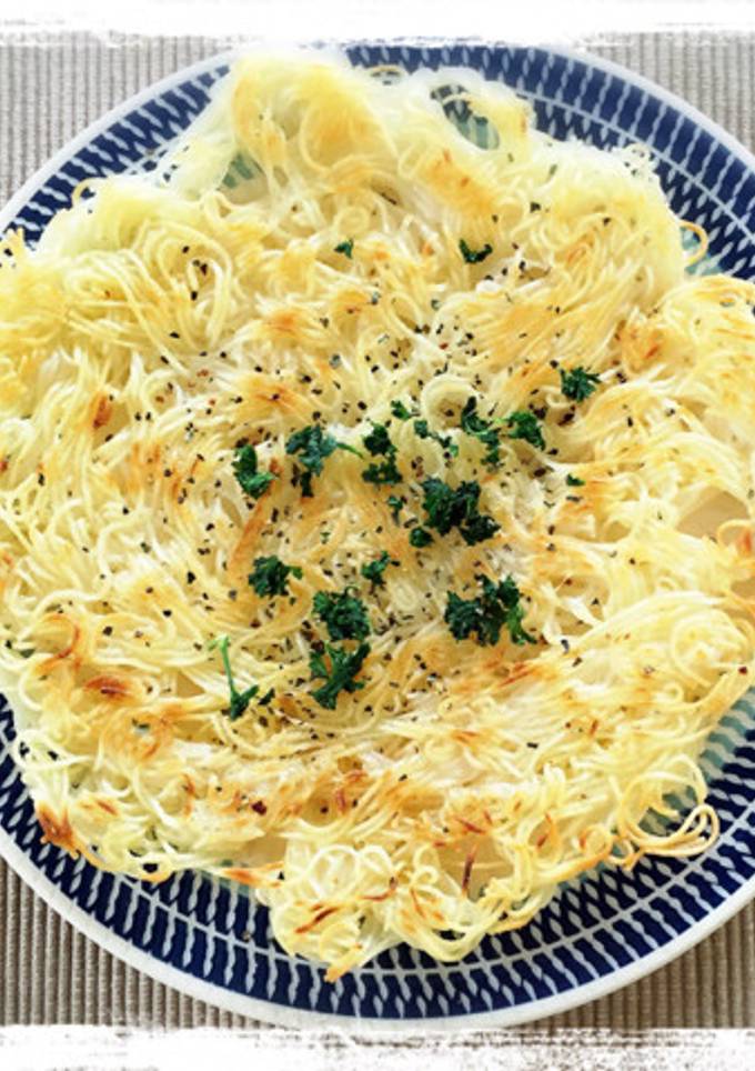 そうめんアレンジ★もちっカリッガレット-レシピのメイン写真