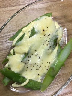 アスパラガスのマヨチーズ焼き-レシピのメイン写真