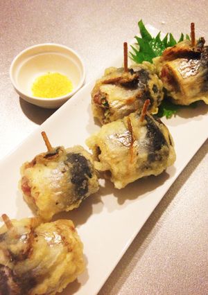 鰯の梅肉大葉ロール-レシピのメイン写真