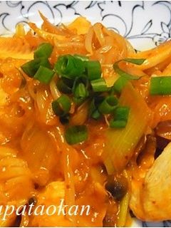 ムネ肉のキムチ炒め-レシピのメイン写真