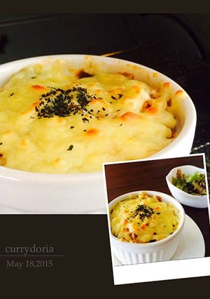 超簡単3分レシピ♪残ったカレーでドリア-レシピのメイン写真
