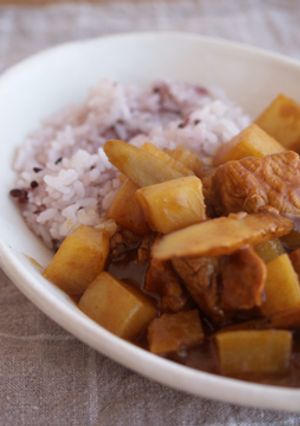 ほっかほか冬野菜の猪肉カレー-レシピのメイン写真