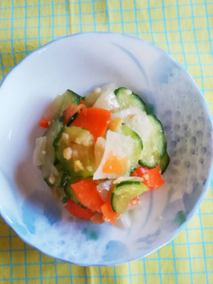 しゃきしゃき野菜の金山寺味噌和え☆-レシピのメイン写真