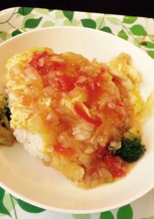 簡単卵の天津飯-レシピのメイン写真