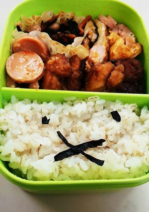 簡単！！一分でキャラ弁(ミッフィー)-レシピのメイン写真