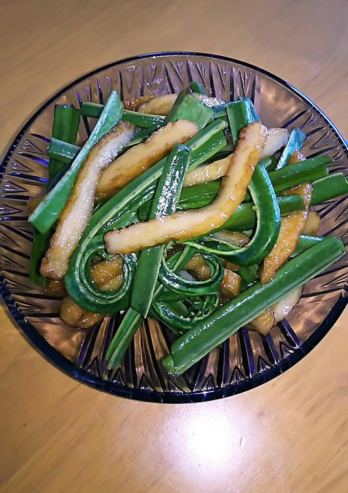 簡単♪こごみとさつま揚げの甘辛炒め♪-レシピのメイン写真