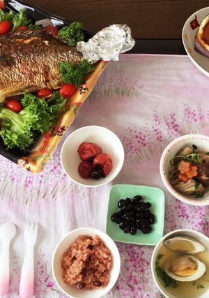 お食い初め-レシピのメイン写真