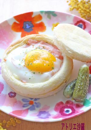 トースターde焼くだけ✿エッグマフィン✿-レシピのメイン写真