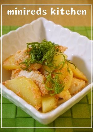 ささみとじゃがいもの明太子マヨネーズ焼き-レシピのメイン写真