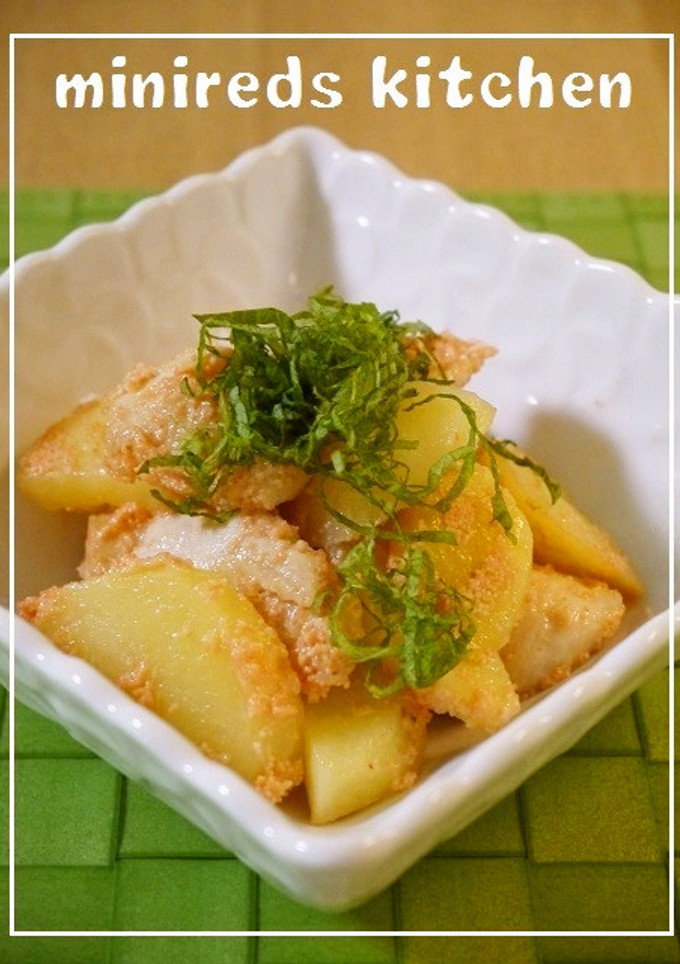 ささみとじゃがいもの明太子マヨネーズ焼き-レシピのメイン写真