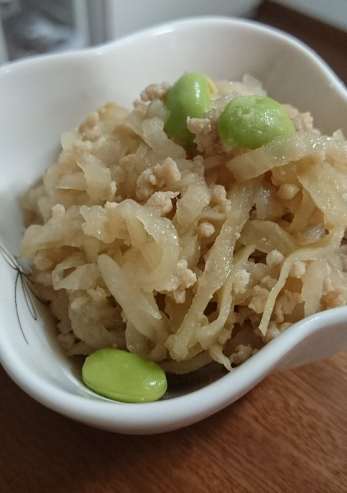 切り干し大根のそぼろ煮-レシピのメイン写真