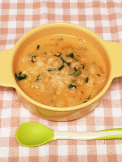 離乳食後期〜完了期☆トマトチーズリゾット-レシピのメイン写真