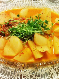 韓国風 大根と魚の煮物-レシピのメイン写真