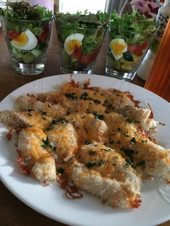 鶏むね肉のふっくらチーズ焼き-レシピのメイン写真