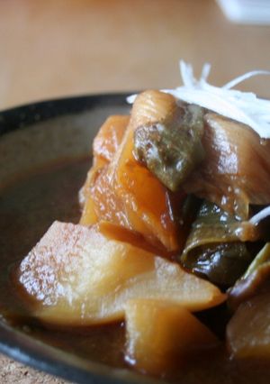 圧力鍋大好き♪大根と長ネギ～の滋味煮込み-レシピのメイン写真