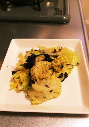 5分で副菜☆キャベツの海苔和え-レシピのメイン写真
